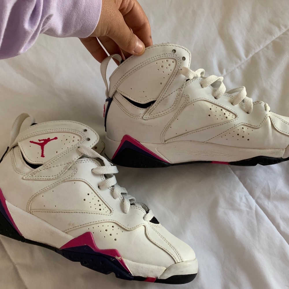 Fireberry Jordan 7s